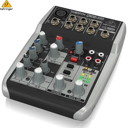 Mixer Behringer Q502USB 2